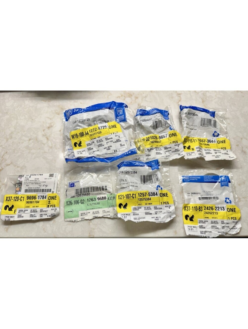 NEW OEM GM Parts Lot- Misc. Parts